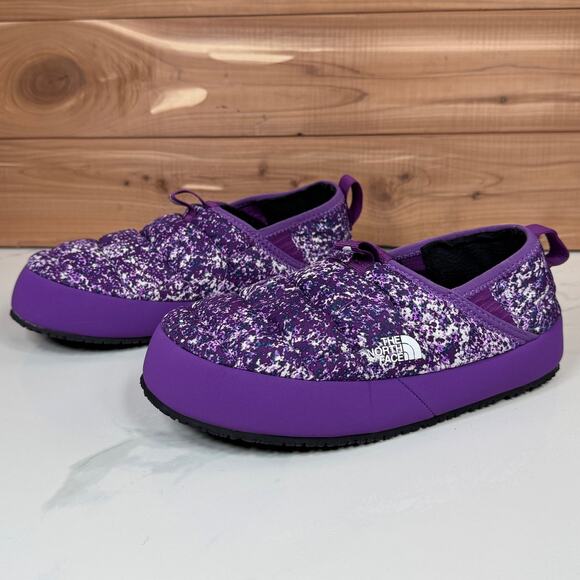 The North Face Youth THERMOBALL Traction Mules II Slippers Shoes Size 4 - Picture 2 of 13